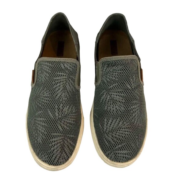 Olukai Pehuea Sneakers Women's Size 9 Canvas Slip on Flats Green Print - Picture 12 of 12